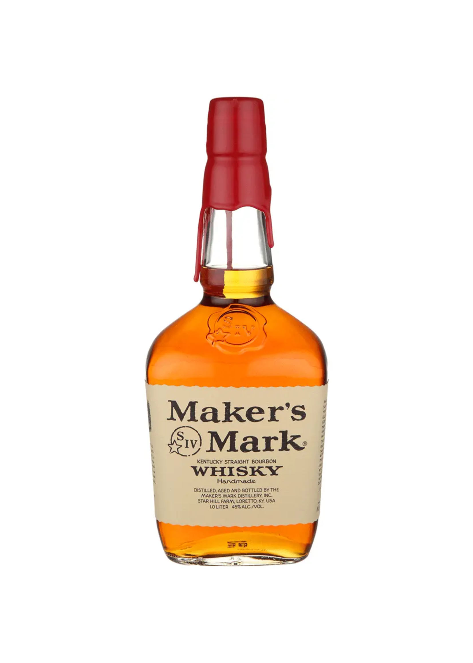 Makers Mark Bourbon Maker's Mark Straight Bourbon 90Proof 1 Ltr