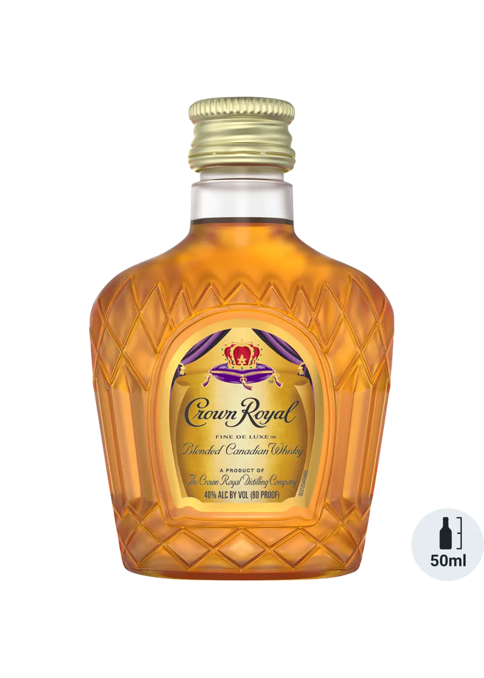 Crown Royal Crown Royal Canadian Whisky Fine Deluxe 80Proof 50ml