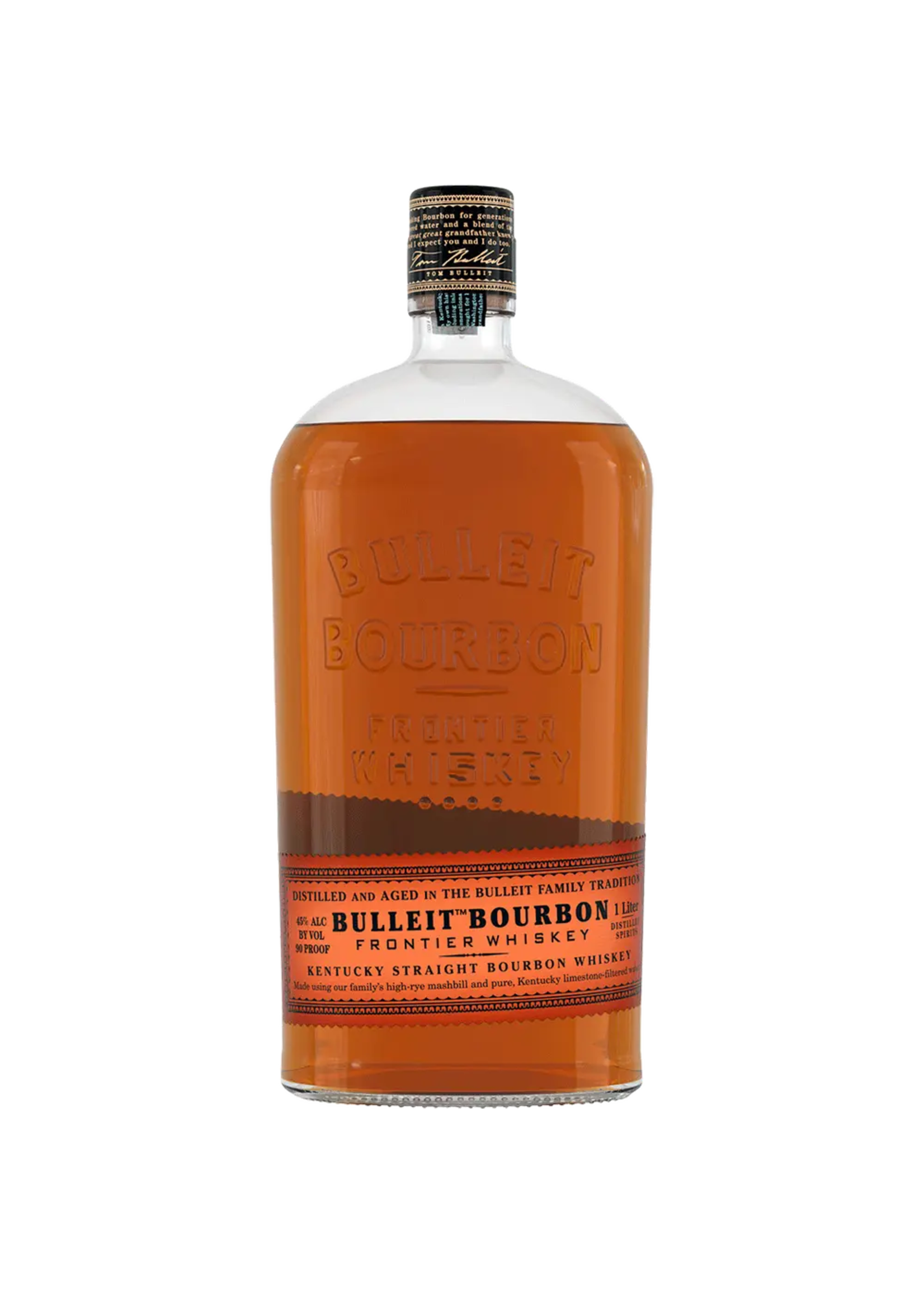 Bulleit Bourbon Whiskey 90Proof 1 Ltr