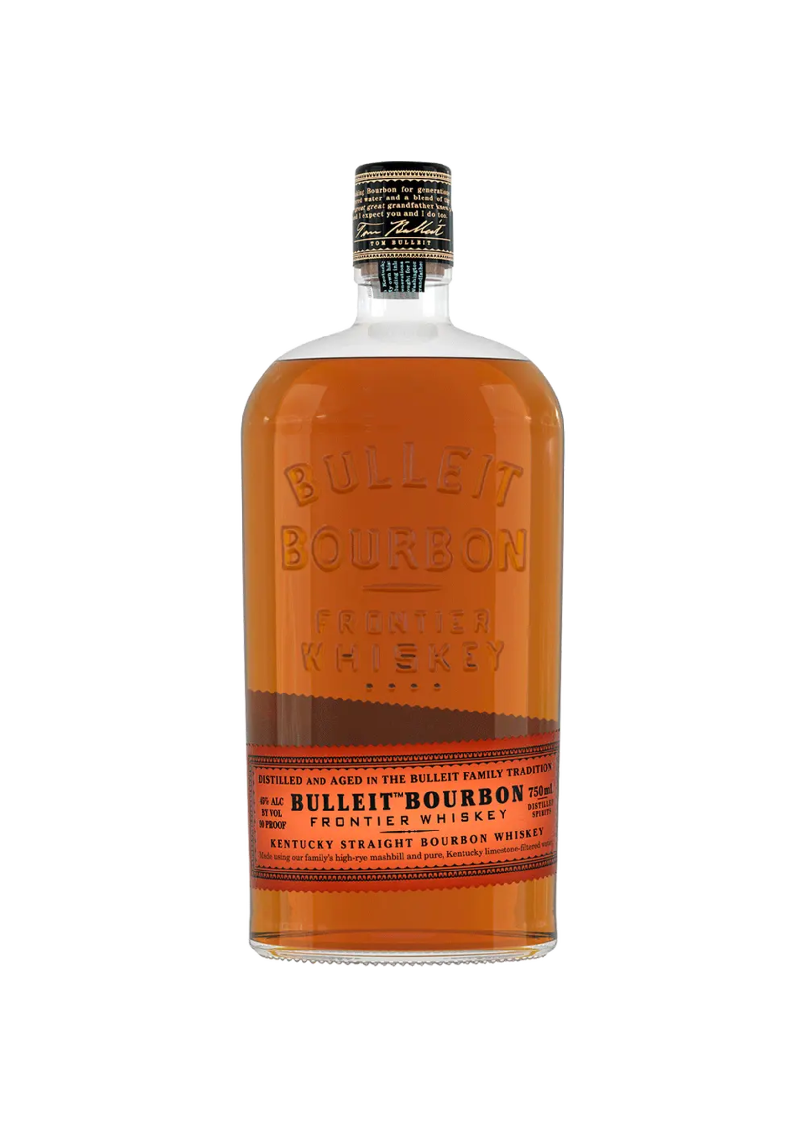 Bulleit Bourbon Bulleit 6Year Straight Bourbon Frontier Whiskey 90Proof 750ml