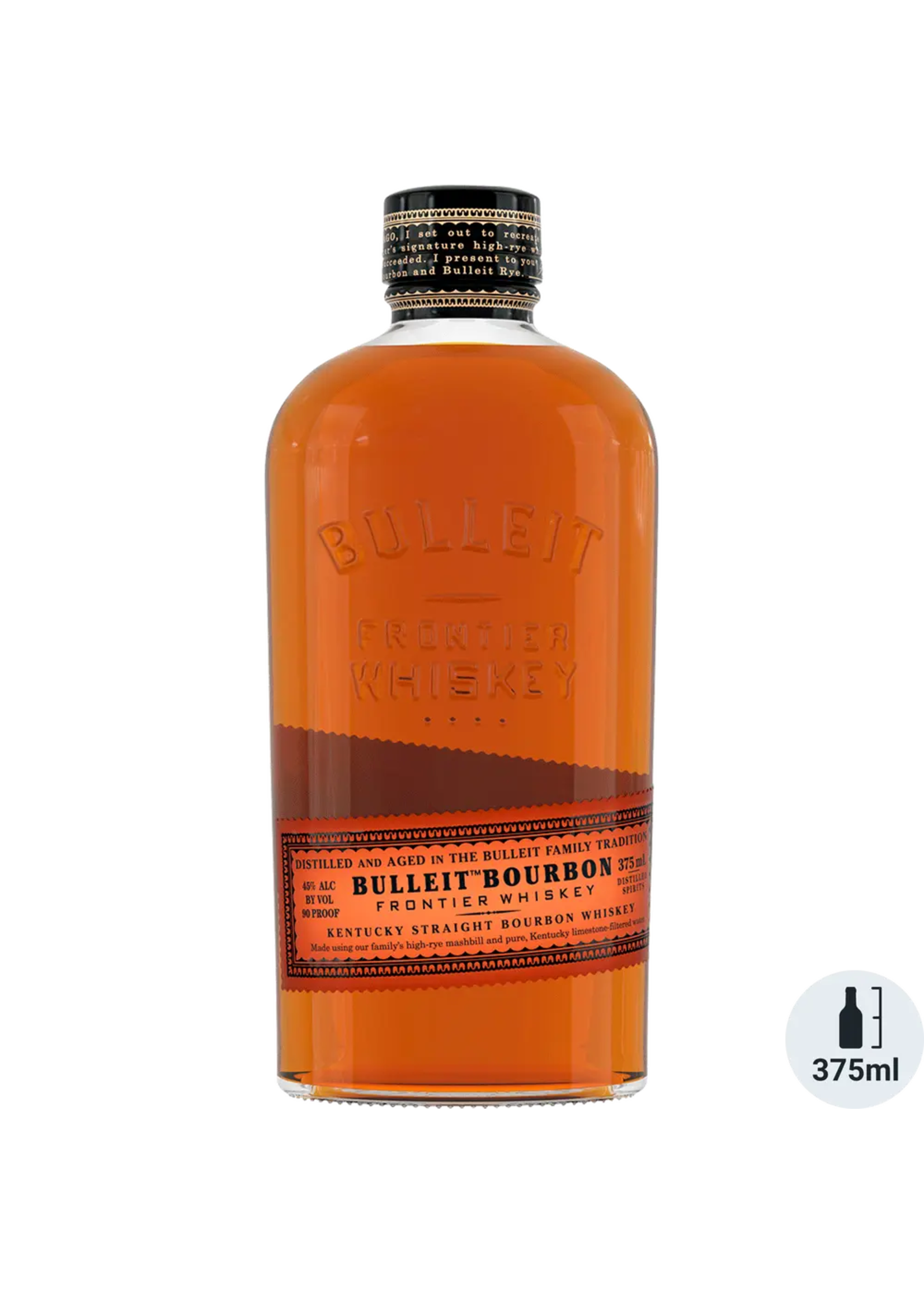 Bulleit Bourbon Bulleit Bourbon Whiskey 90Proof 375ml