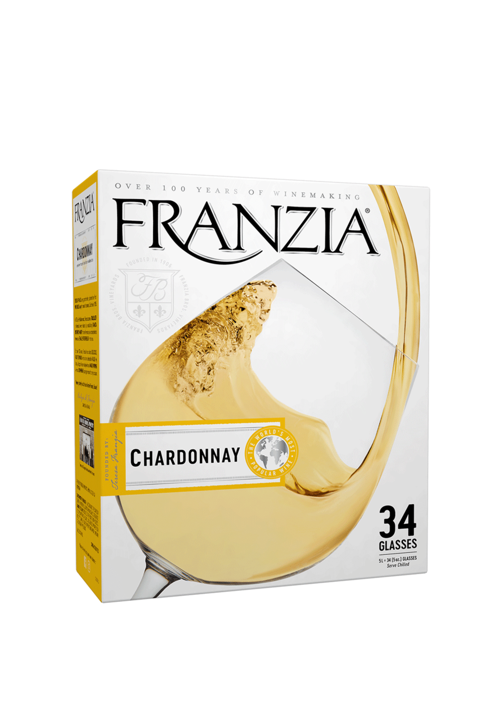 Franzia Chardonnay Box Wine 5 Ltr