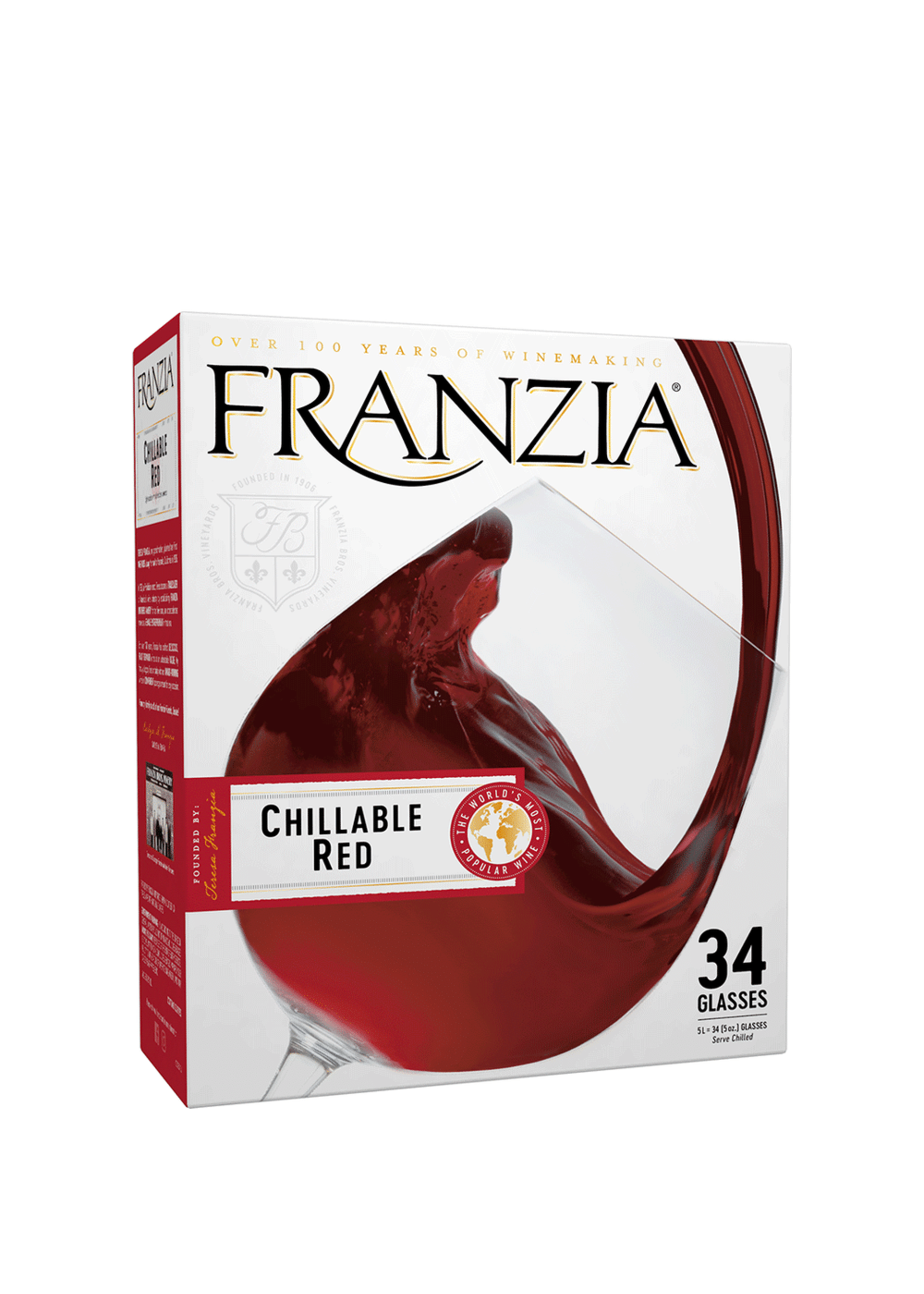 Franzia Chill Red Wine Box 5 Ltr