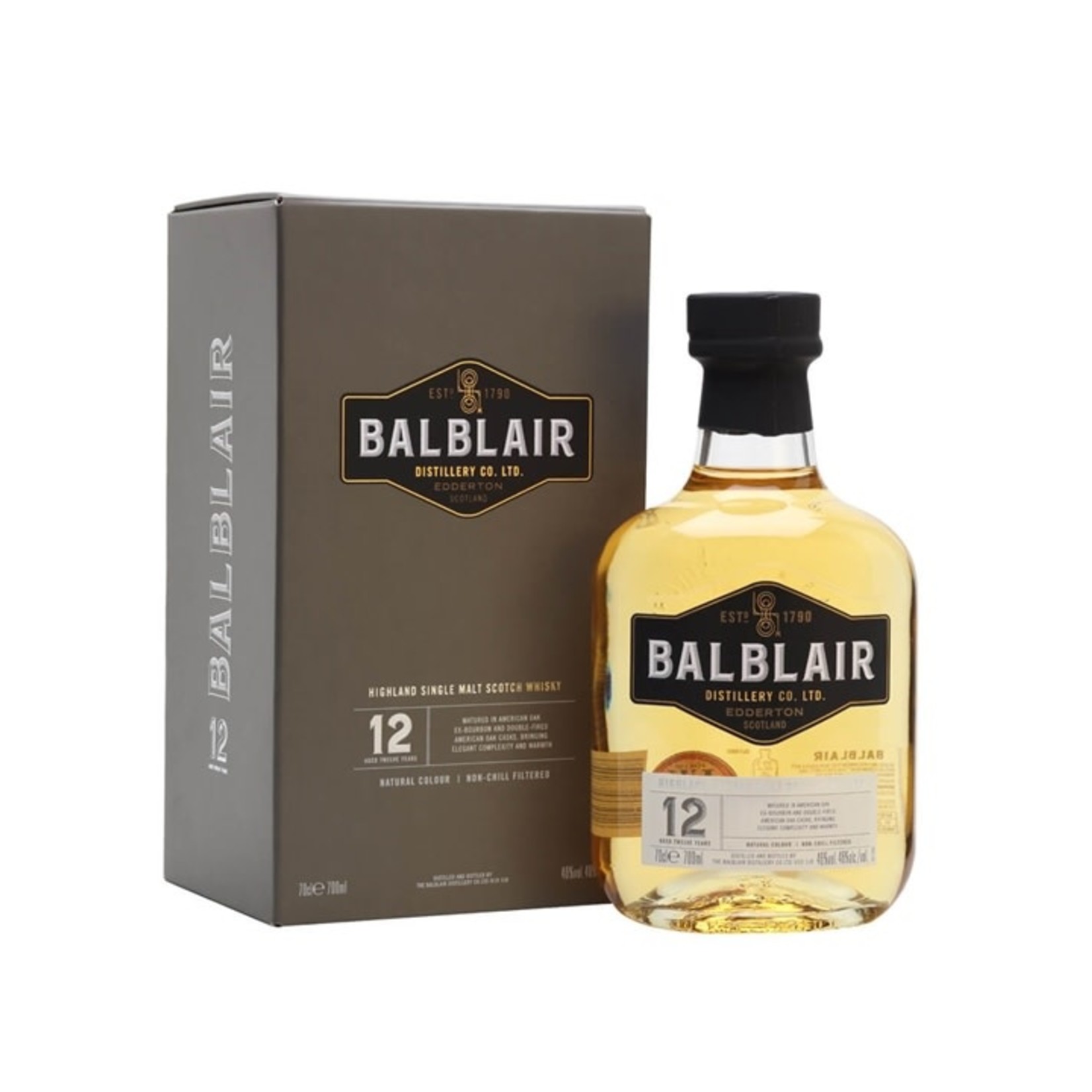 Balblair 12Year Scotch 92Proof 750ml