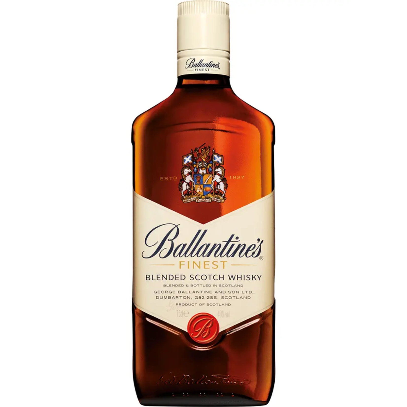 Ballantines Finest Scotch Whisky 80Proof  750ml