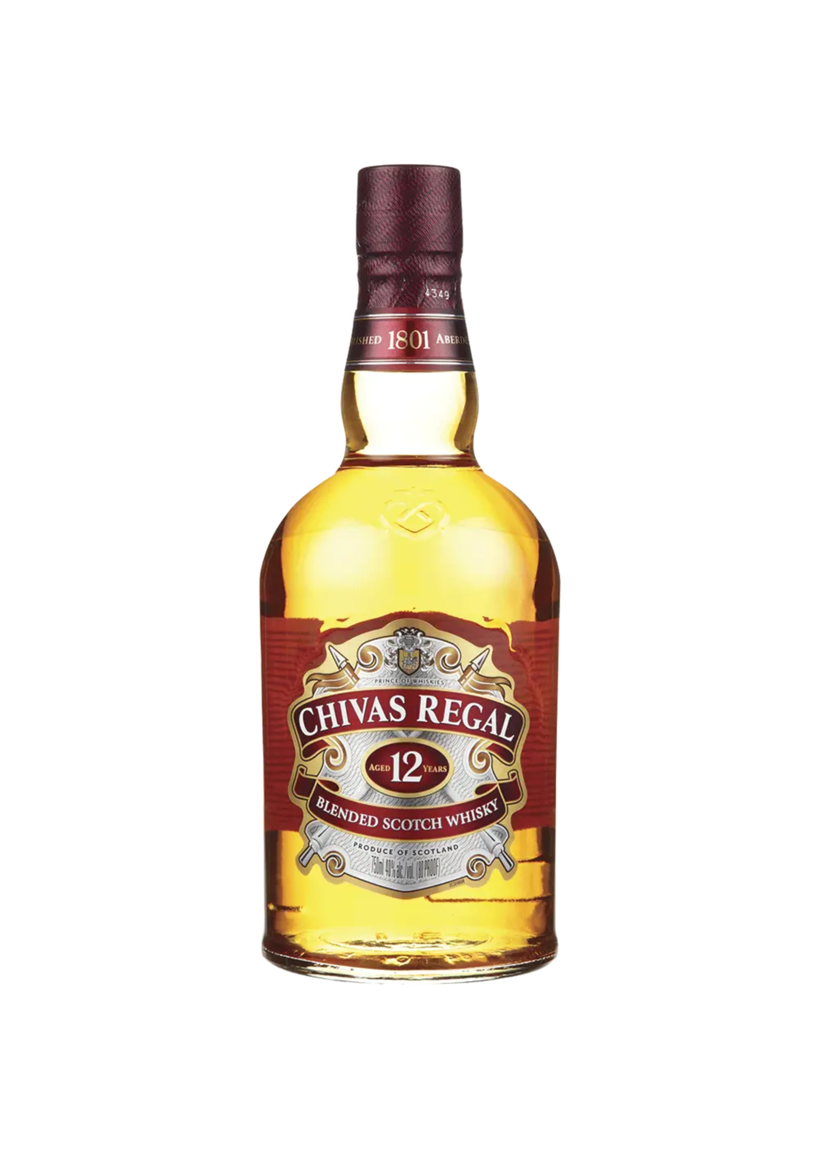 Chivas Regal Scotch Chivas Regal 12Year 80Proof 750ml