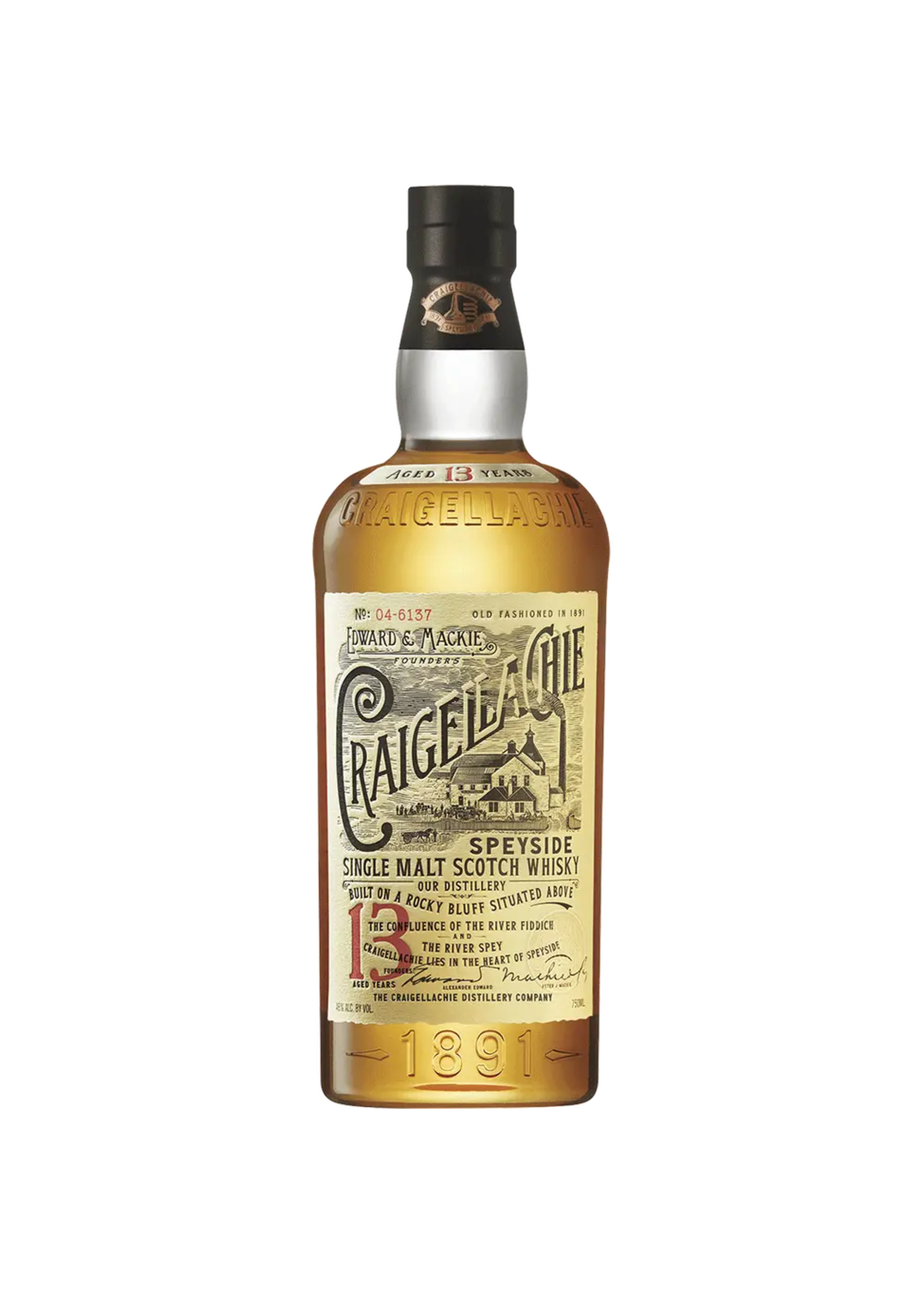 Craigellachie 13 Year Single Malt Scotch Whisky 750ml