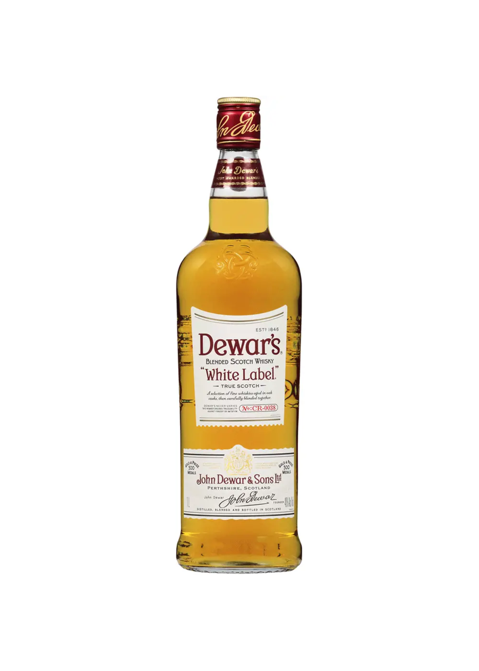 Dewars White Lable 80Proof 1 Ltr