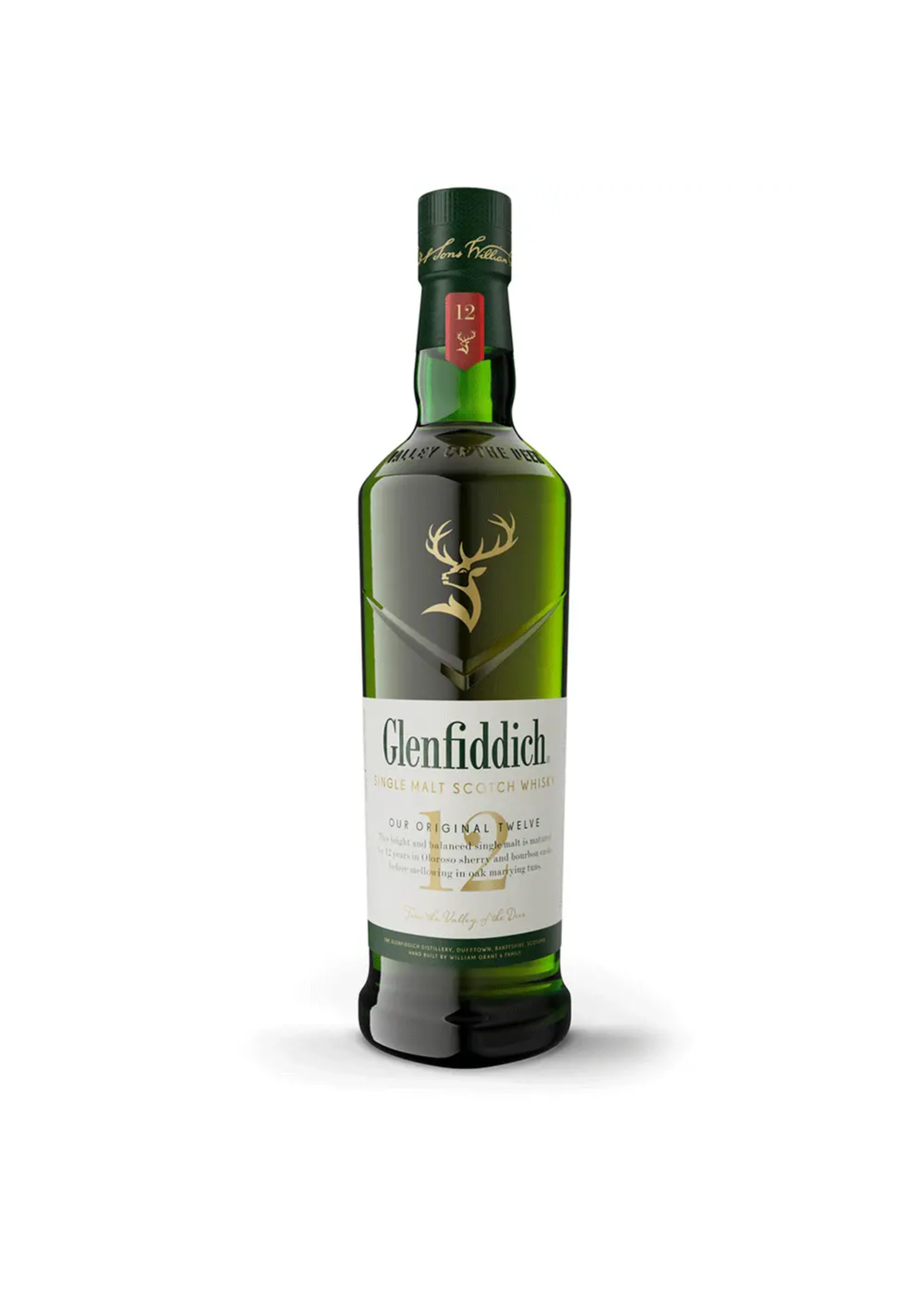 Glenfiddich 12Year Old Single Malt Scotch Whisky 750ml