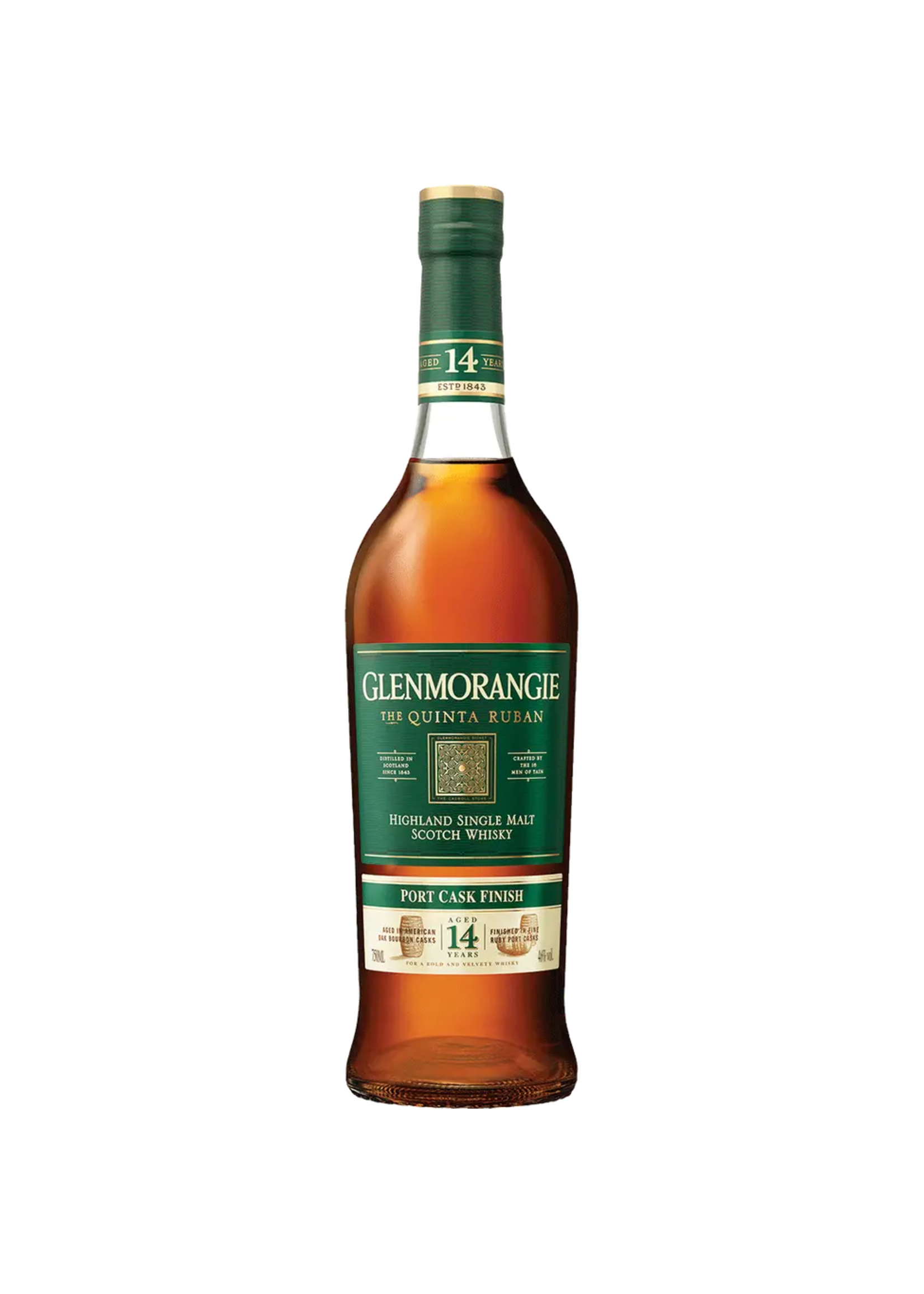 Glenmorangie Scotch Glenmorangie 14year Quinta Ruban 92Proof 750ml