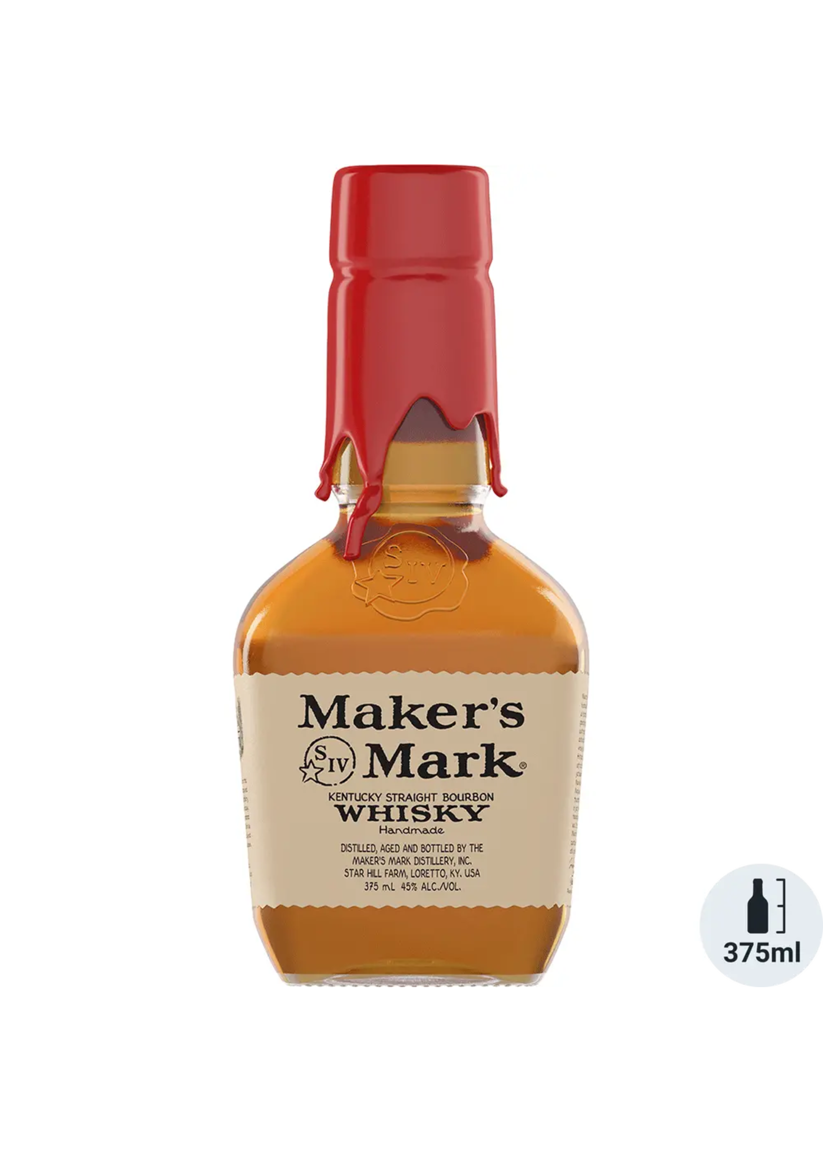 Makers Mark Bourbon Maker's Mark Straight Bourbon 90Proof 375ml
