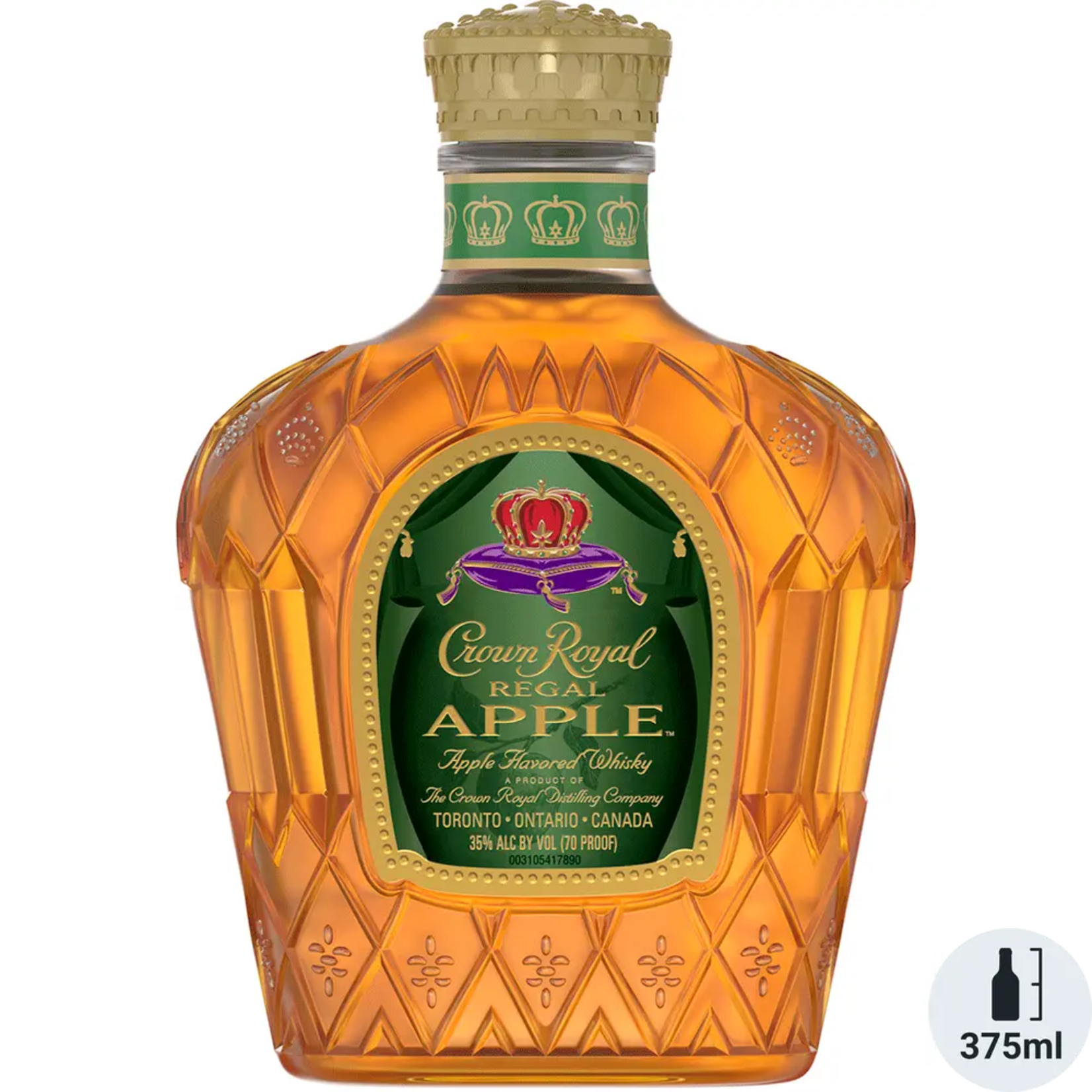Crown Royal Crown Royal Apple Flavored Whisky Regal 70Proof 375ml