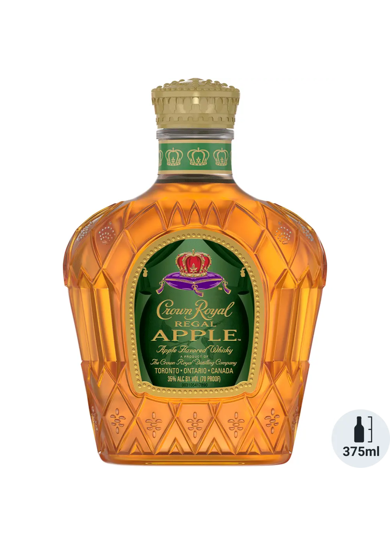 Crown Royal Crown Royal Apple Flavored Whisky Regal 70Proof 375ml