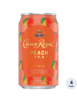 Crown Royal Crown Royal RTD Peach Tea Cocktail 14Proof 4pk 12oz Can