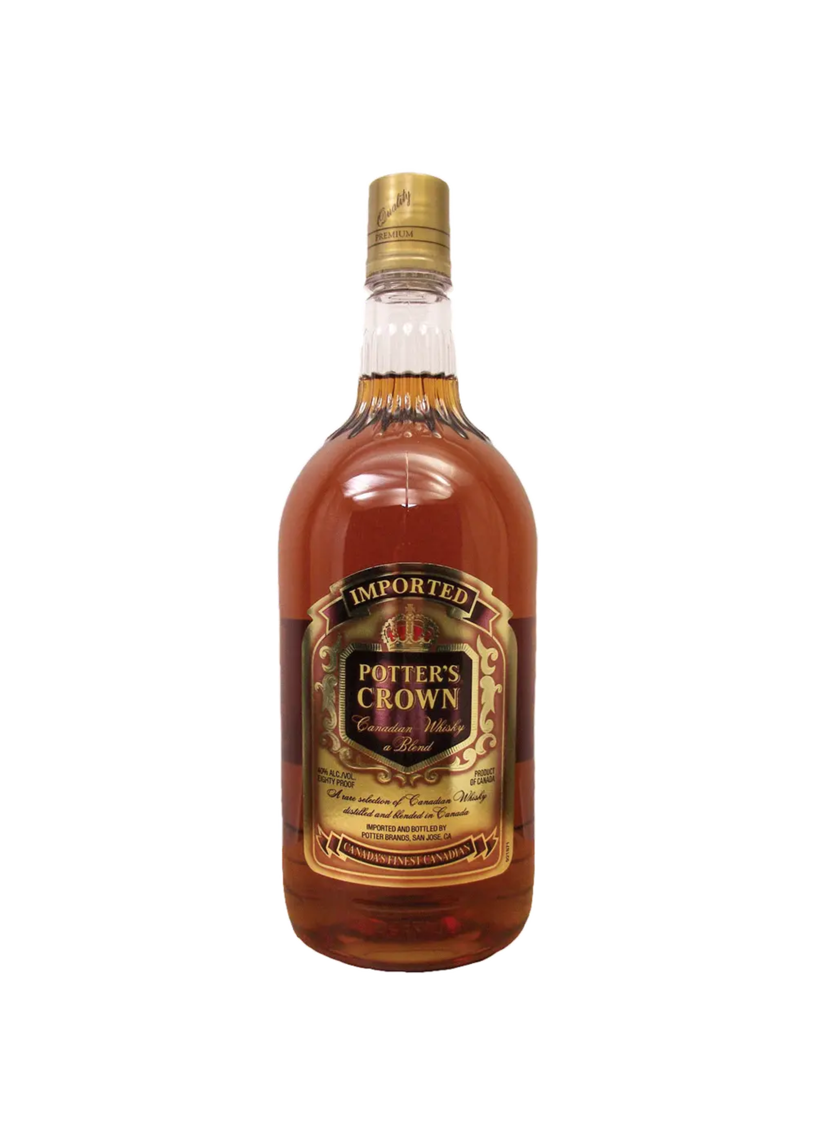 Potters Crown Canadian Whiskey Pet 1.75 Ltr