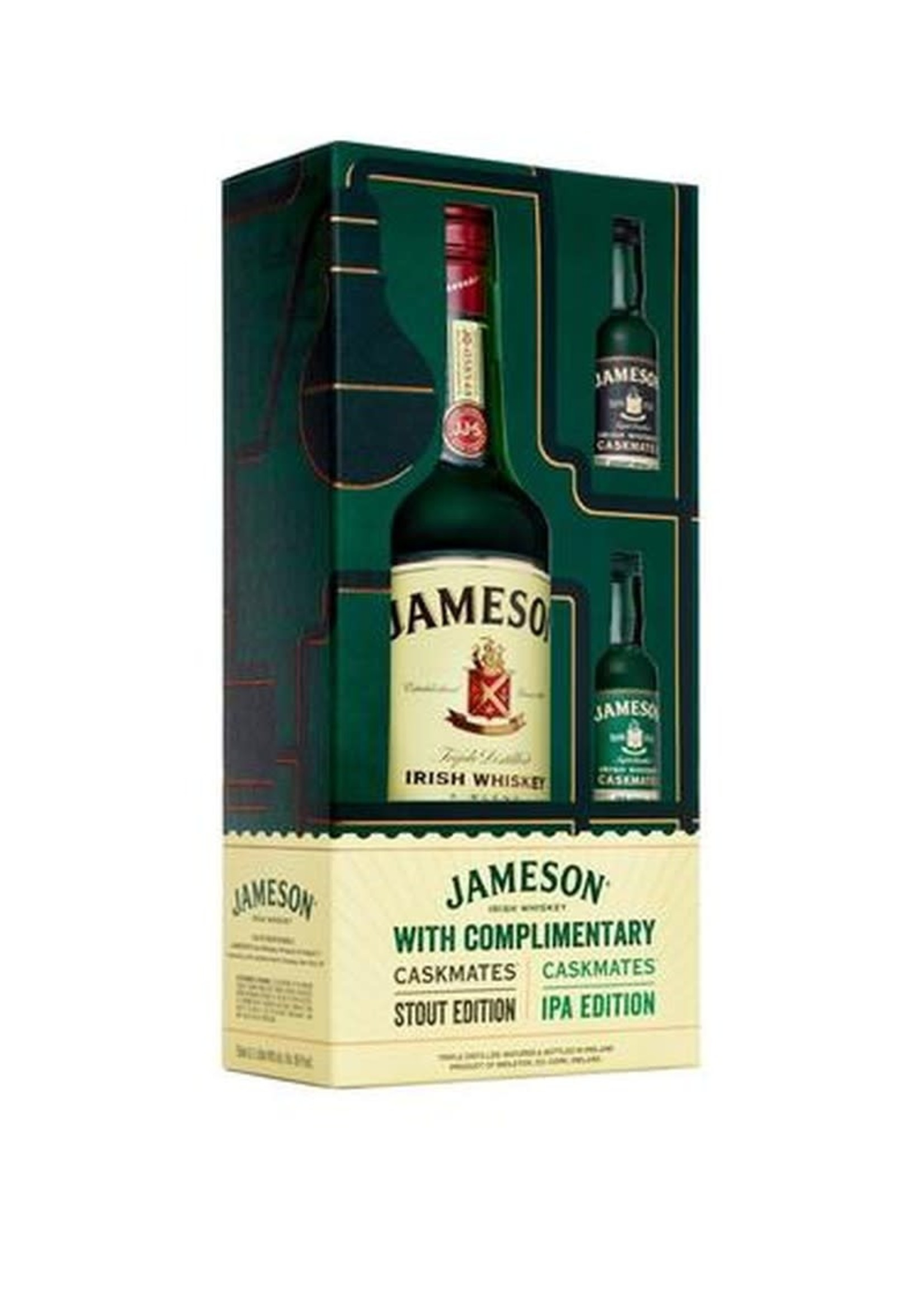 Jameson Irish Whiskey 80Proof  W/Gift 750ml