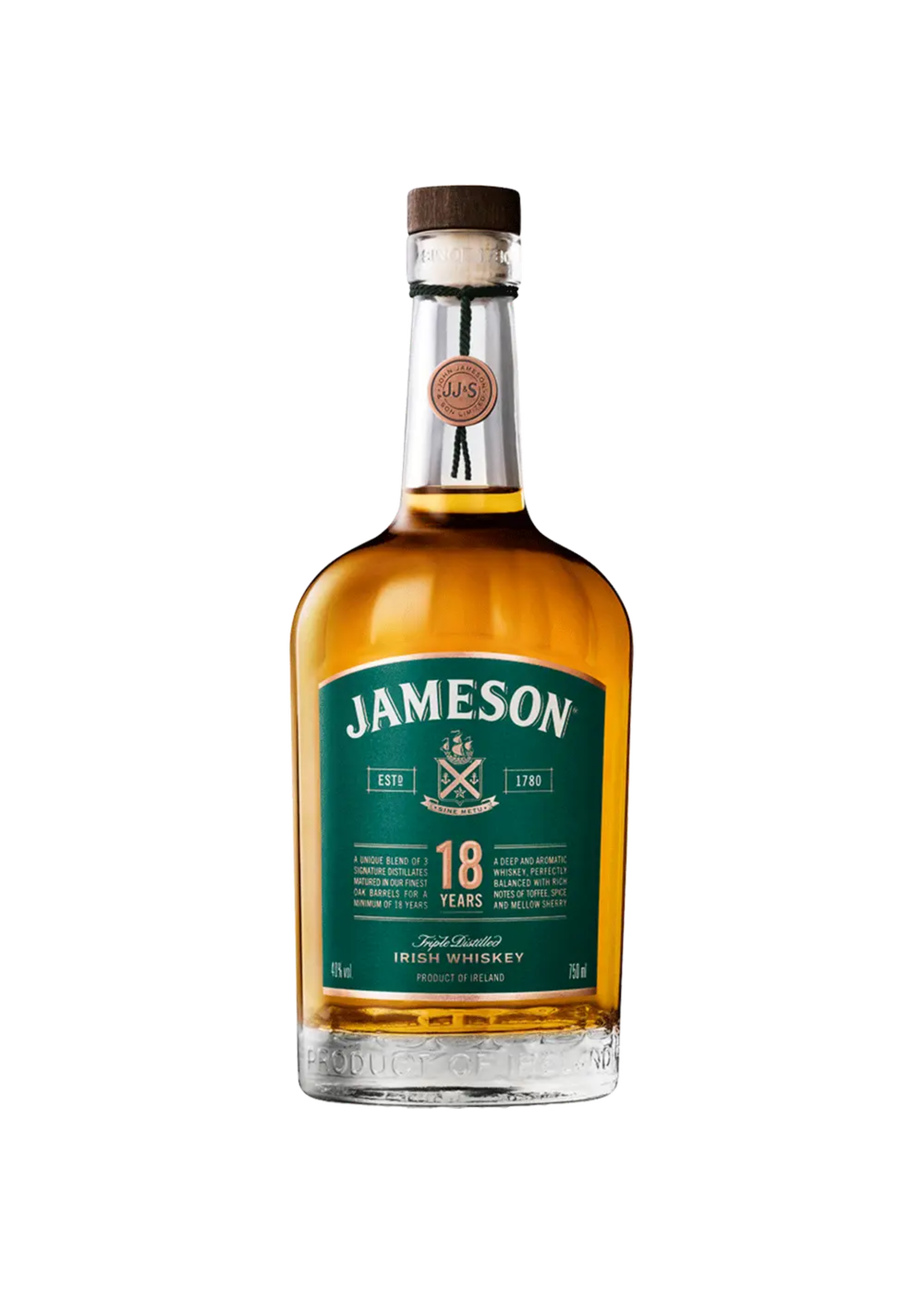 Jameson Irish Whiskey 18Year 750ml