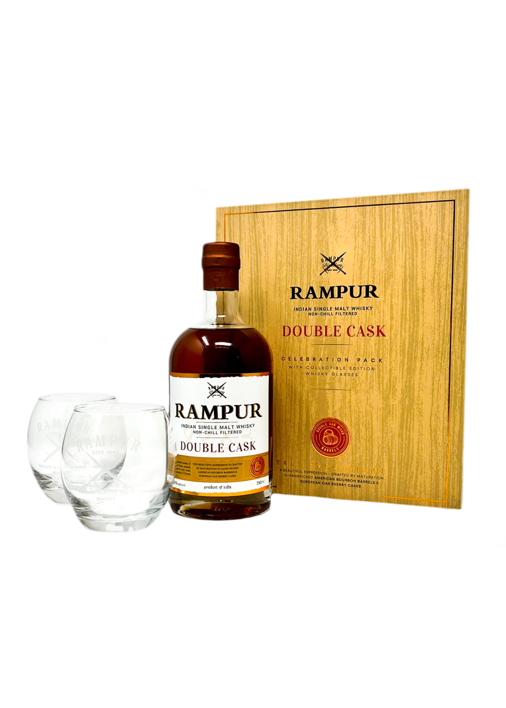 Rampur Indian Whiskey Rampur Double Cask 90Proof 750ml