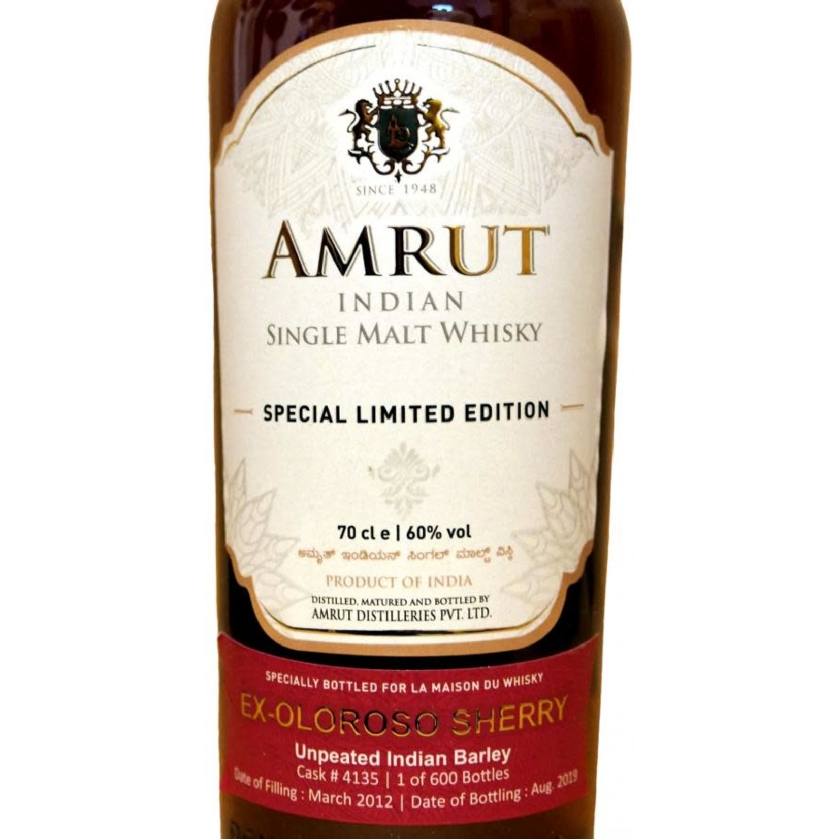 AMRUT SPECIAL LIMITED EDITION 750 ML