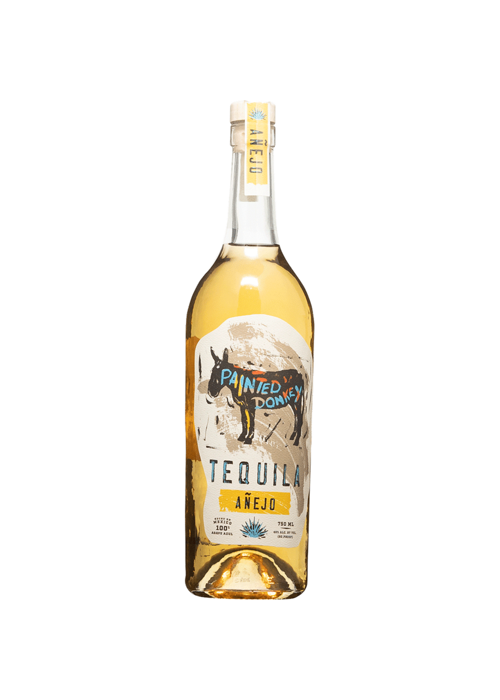 Painted Donkey Tequila Painted Donkey Anejo Tequila 80Proof 750ml