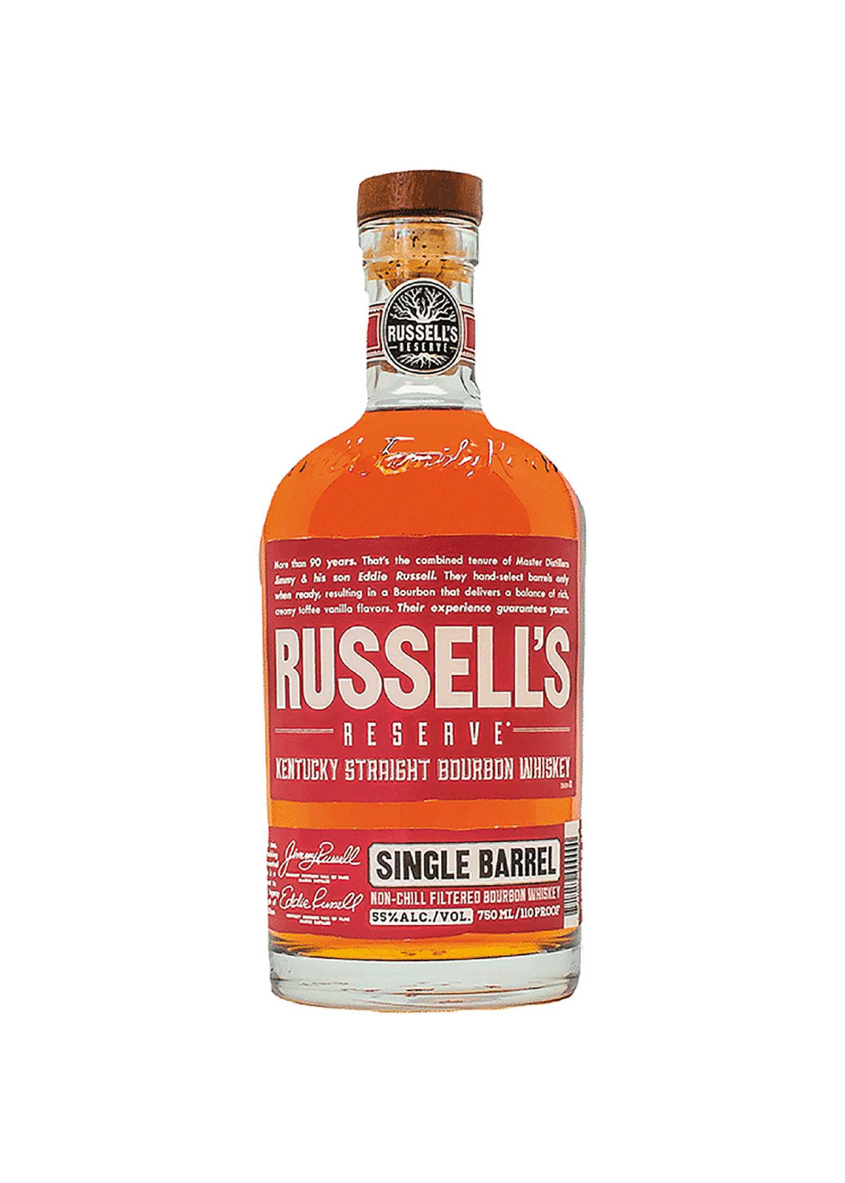 Russells Reserve Single Barrel 110Proof 750ml