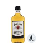 Jim Beam Jim Beam Straight Bourbon White Label 80Proof Pet 375ml