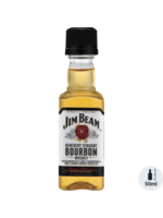Jim Beam Jim Beam Straight Bourbon White Label 80Proof Pet 50ml