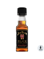 Jim Beam Jim Beam Straight Bourbon Black Extra Aged 86Proof Pet 50ml