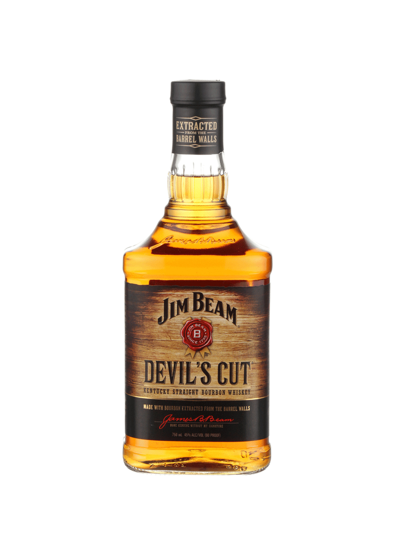 Jim Beam Straight Bourbon Devil's Cut 90Proof 750ml