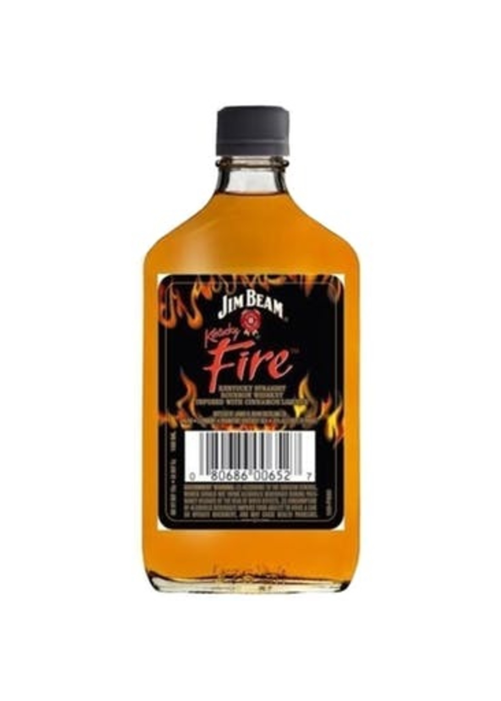 Jim Beam Jim Beam Cinnamon Flavored Whiskey Kentucky Fire 65Proof Pet 375ml