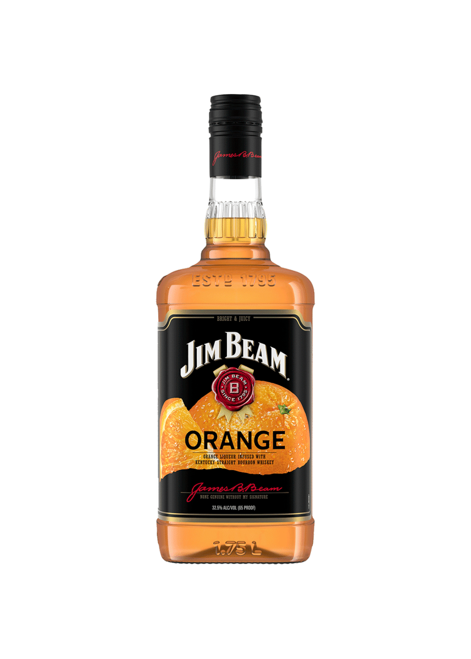 Jim Beam Jim Beam Orange Flavored Whiskey 65Proof 1.75 Ltr