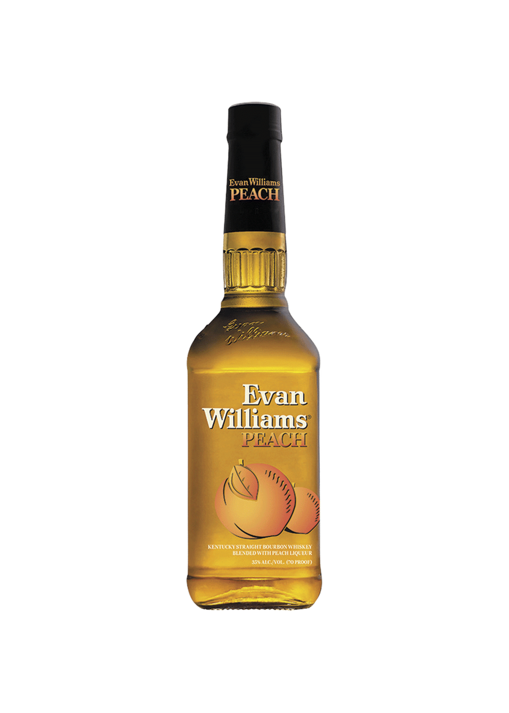 Evan Williams Bourbon Evan Williams Peach Flavored Whiskey 70Proof 750ml