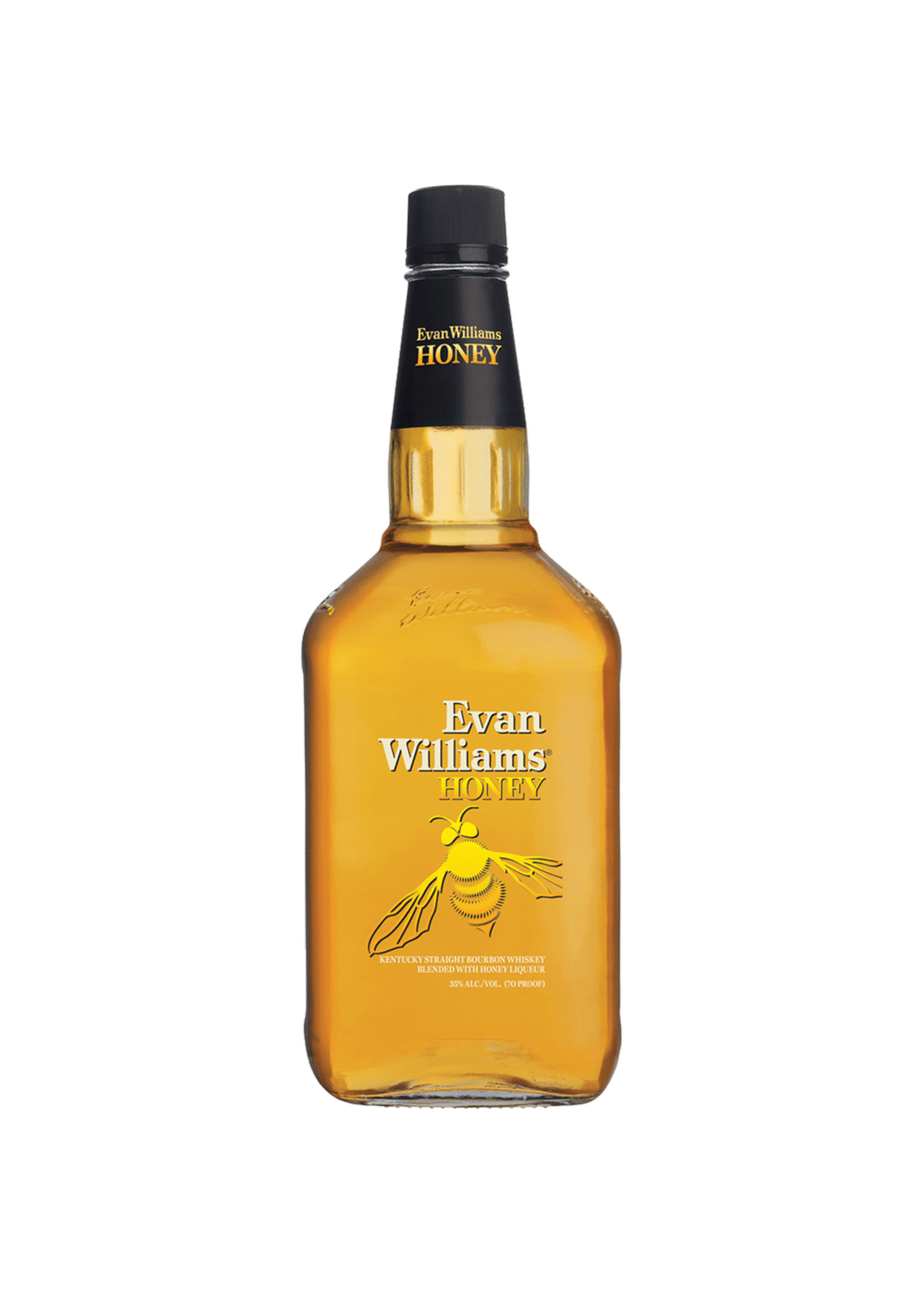 Evan Williams Bourbon Evan Williams Honey Whiskey Liqueur 65Proof 1.75 Ltr