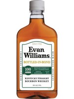 Evan Williams Bourbon Evan Williams Straight Bourbon White Label Bottled In Bond 100Proof Pet 375ml