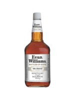 Evan Williams Bourbon Evan Williams Straight Bourbon White Label Bottled In Bond 100Proof 1.75 Ltr