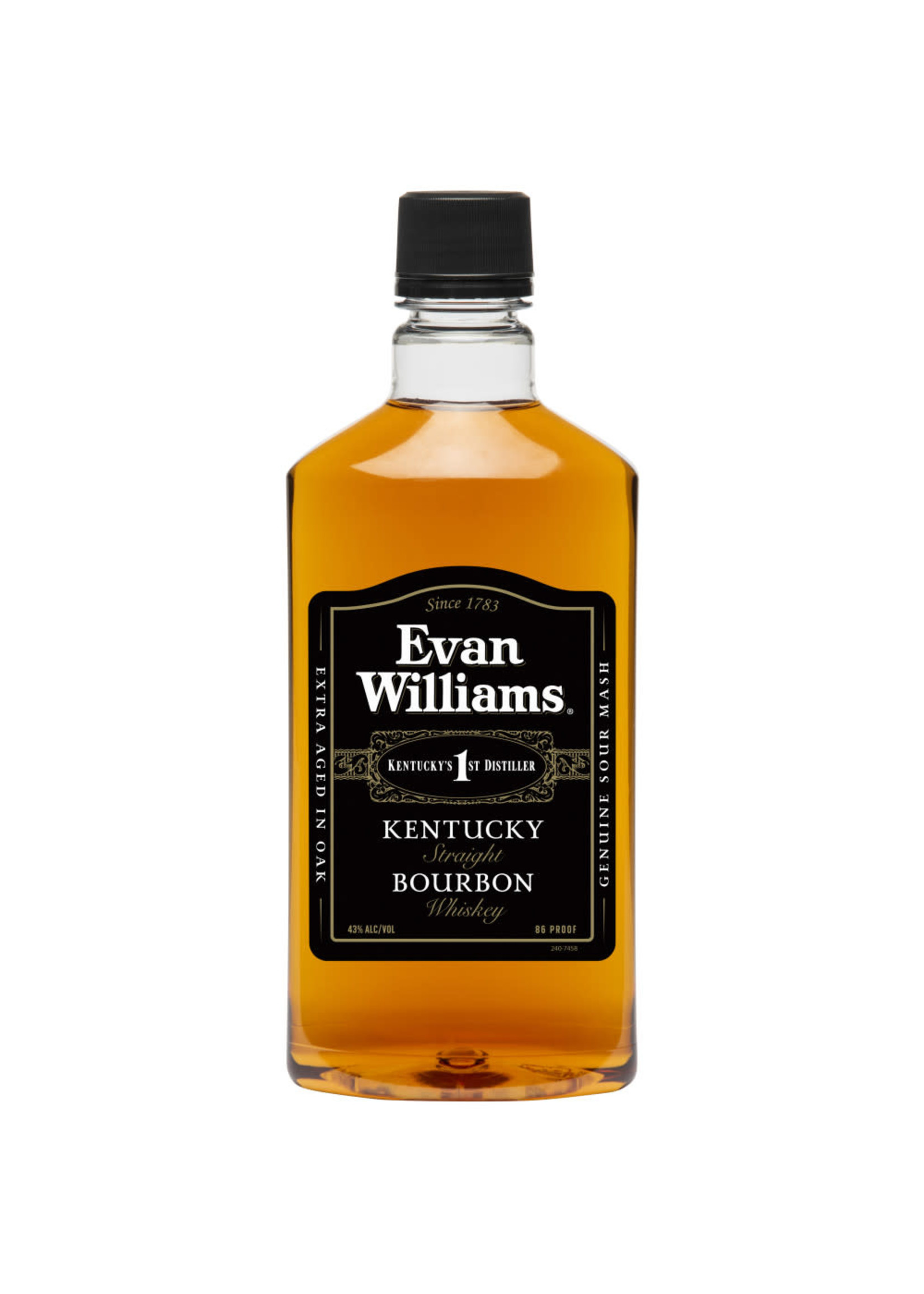 Evan Williams Bourbon Evan Williams Straight Bourbon Black Label 86Proof Pet 750ml