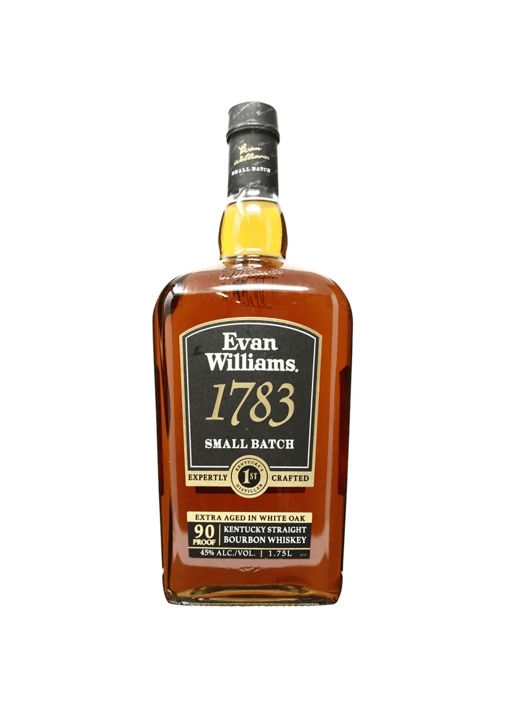 Evan Williams Bourbon Evan Williams Straight Bourbon 1783 Small Batch 90Proof 1.75 Ltr