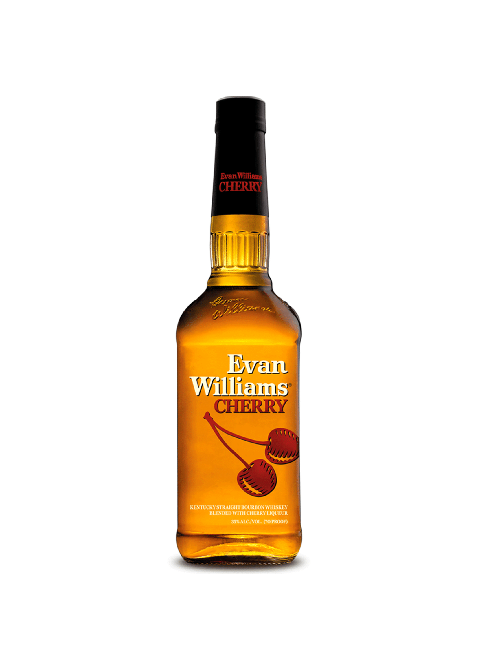 Evan Williams Bourbon Evan Williams Cherry Whiskey Liqueur 65Proof 750ml