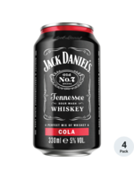 Jack Daniels Jack Daniels RTD Whiskey Cola Can 4pk 12oz Cans