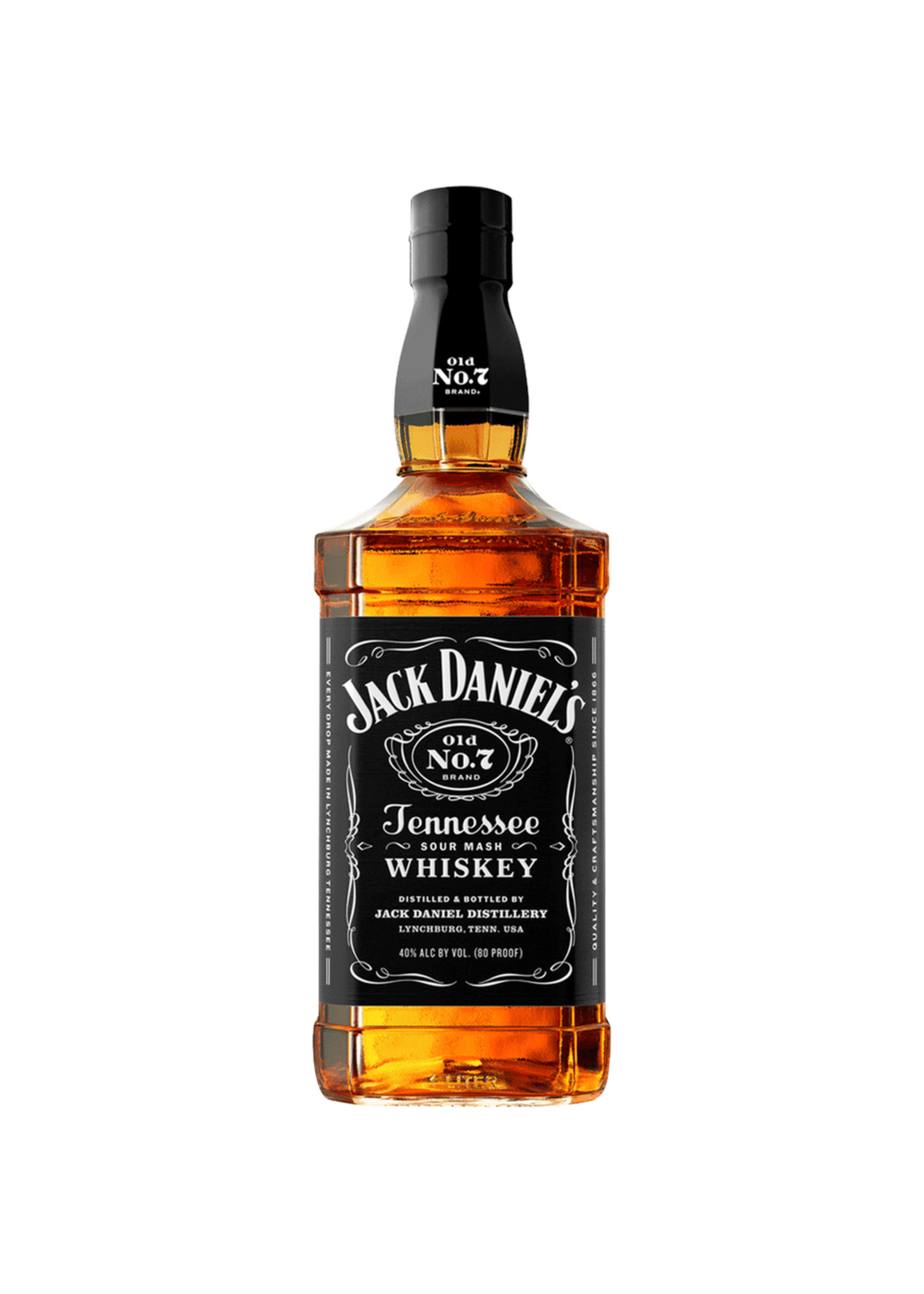 Jack Daniels Jack Daniel's Old No. 7 Tennessee Whiskey 80Proof 1 Ltr