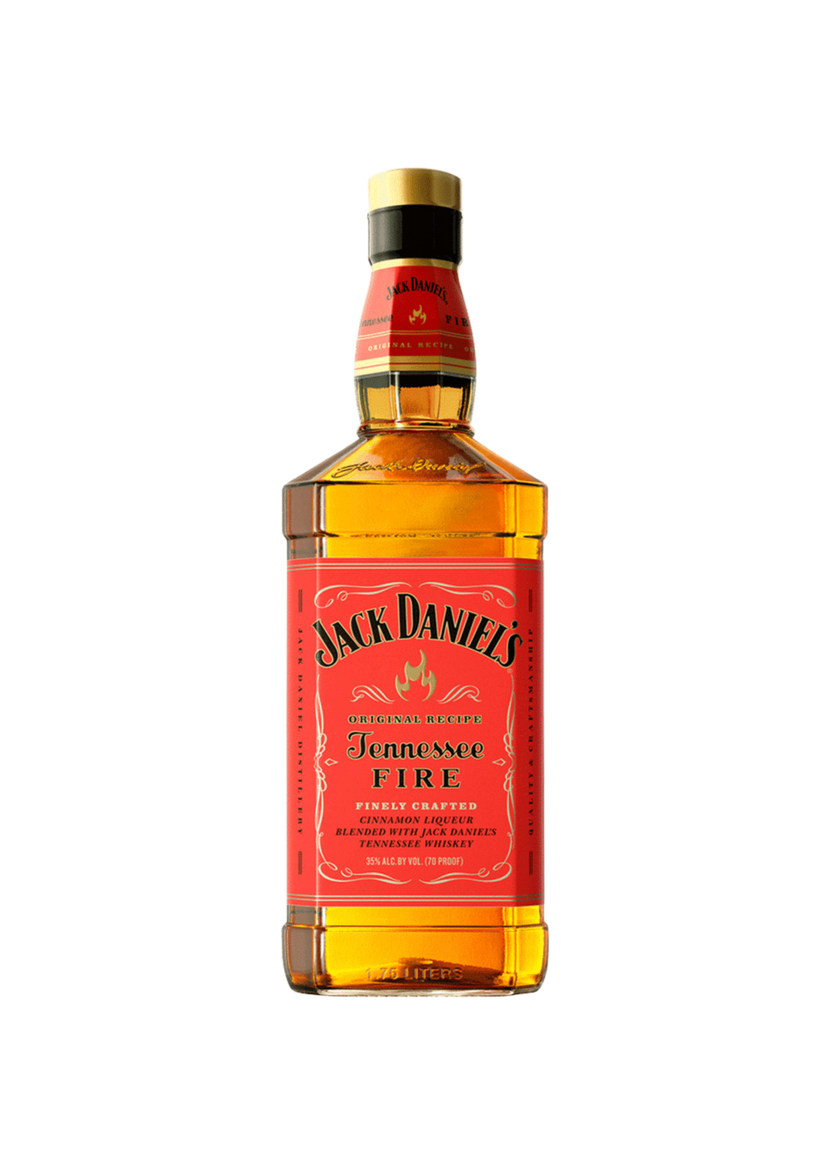 Jack Daniels Jack Daniel's Tennessee Fire Whiskey Liqueur 70Proof 1.75 Ltr