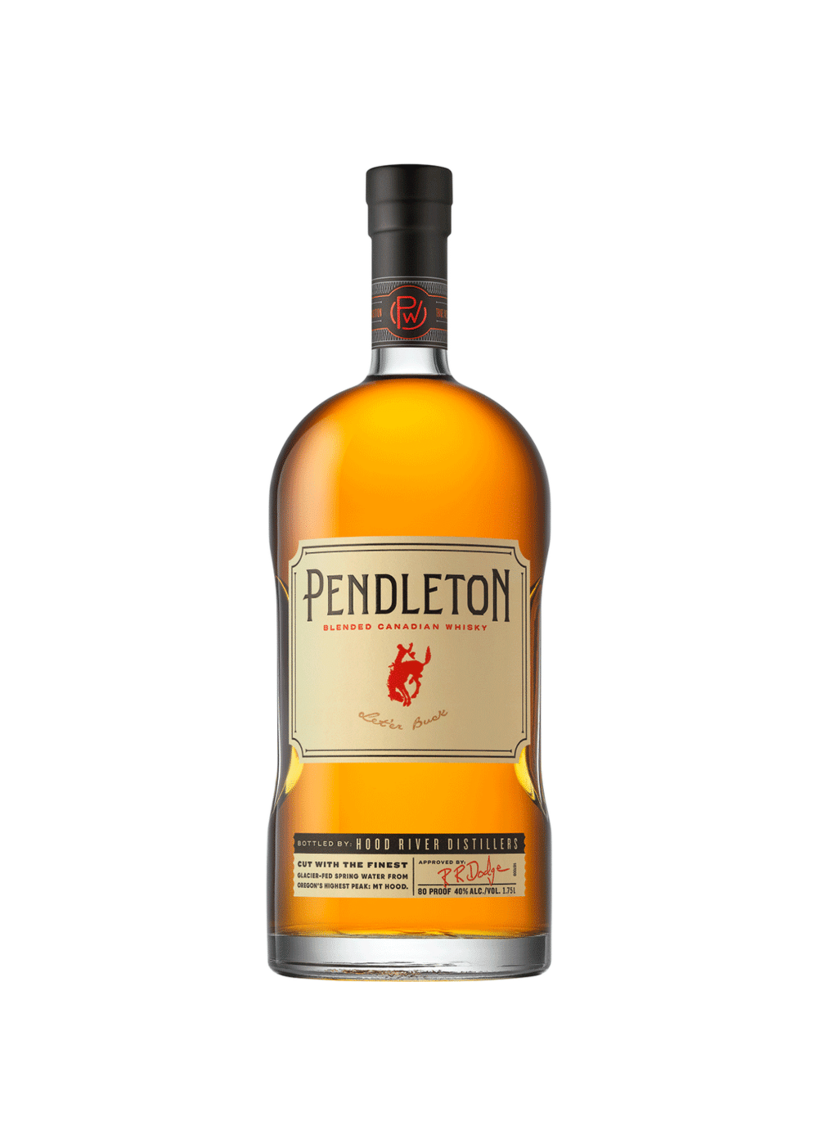 Pendleton Canadian Whiskey 80Proof 1.75 Ltr