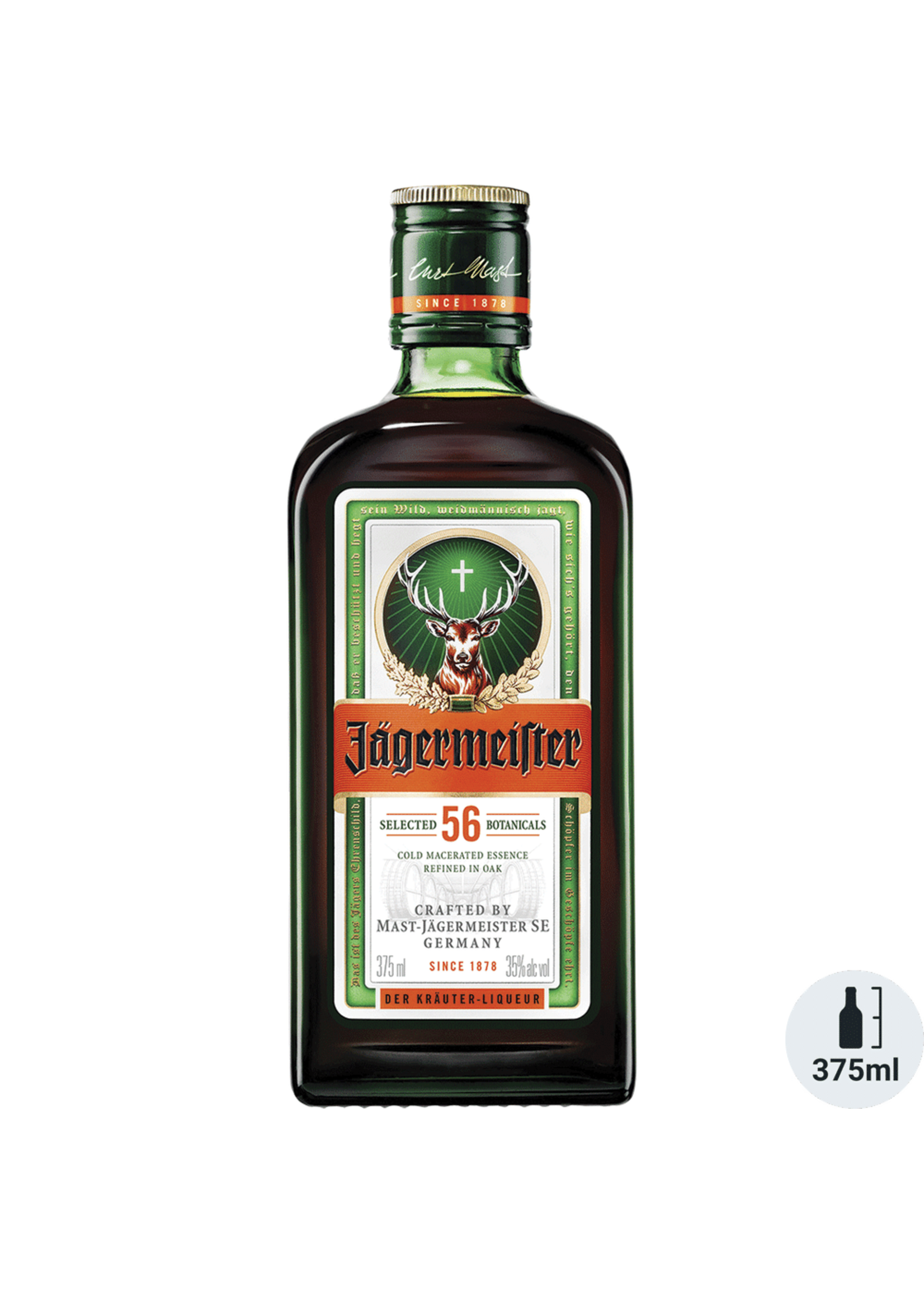 Jagermeister Herbal Liqueur 70Proof 375ml