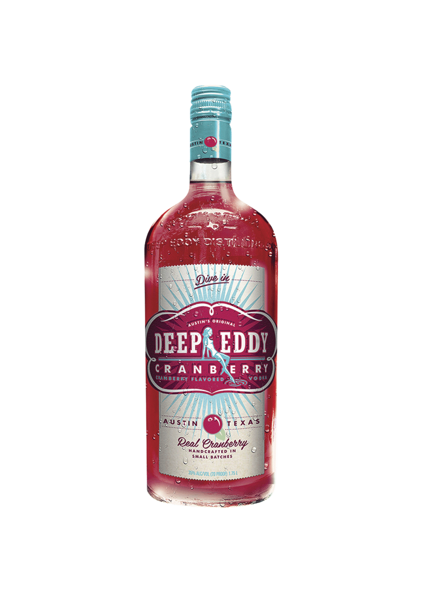 Deep Eddy Vodka Deep Eddy Texas Cranberry Flavored Vodka 70Proof 1.75 Ltr