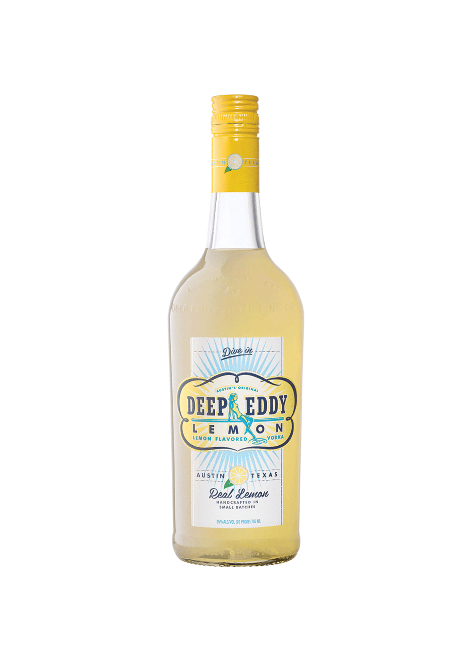 Deep Eddy Vodka Deep Eddy Texas Lemon Flavored Vodka 70Proof 750ml