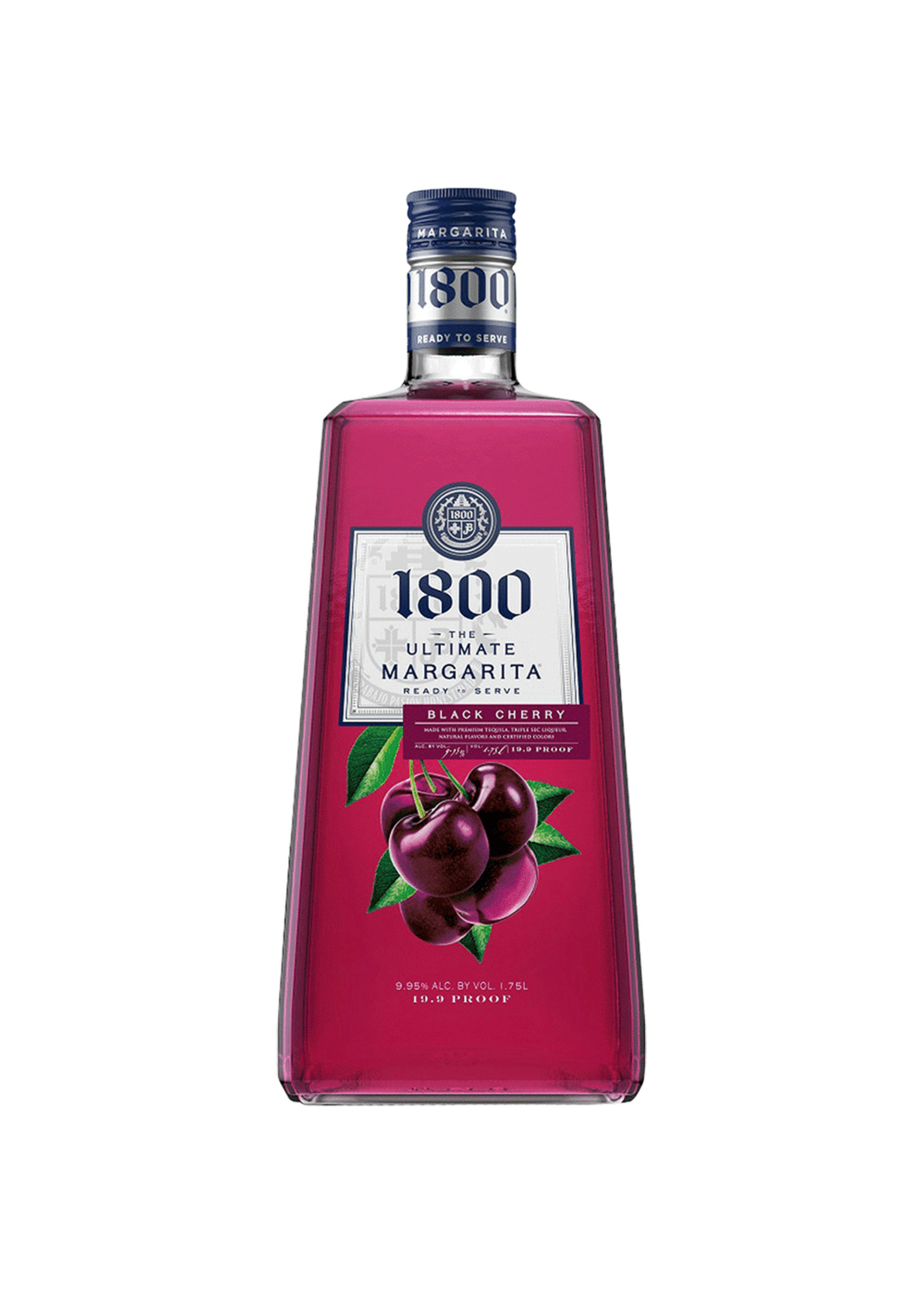 1800 Tequila 1800 RTD Margarita Black Cherry 19.9Proof 1.75 Ltr