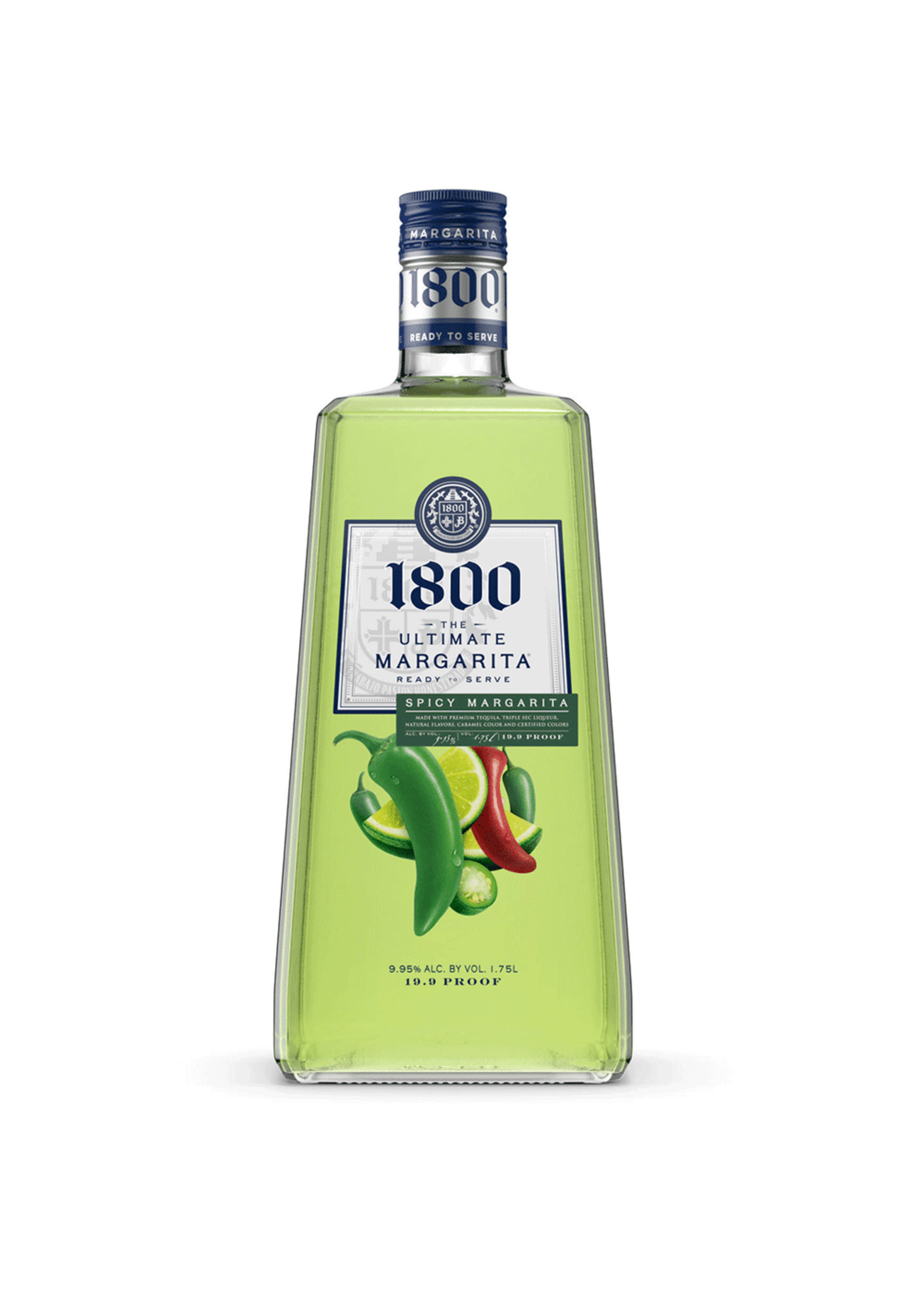 1800 Tequila 1800 RTD MARGARITA SPICY MARGARITA 19.9PF 1.75 LTR