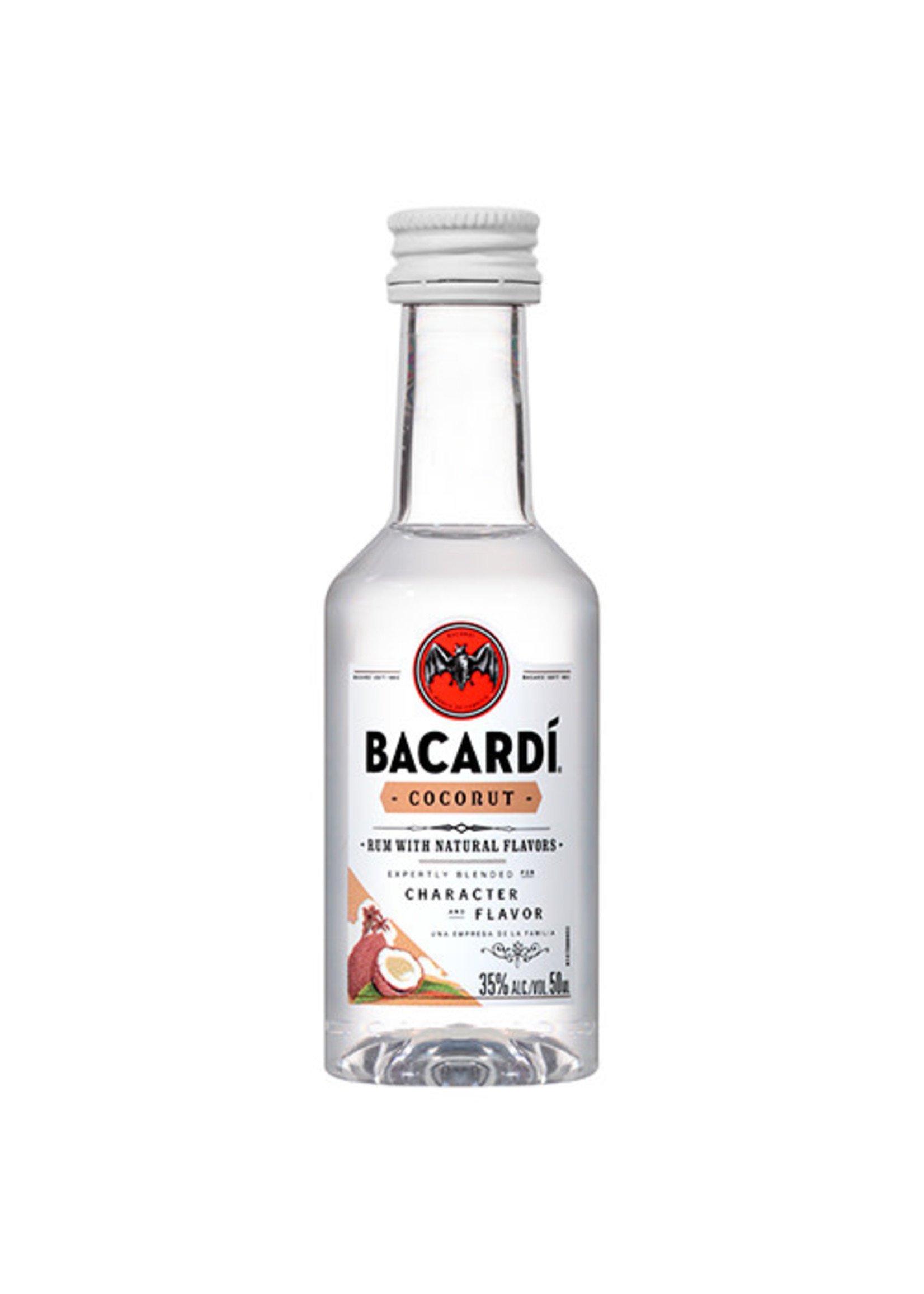 Bacardi Bacardi Coconut Rum 70Proof Pet 50ml