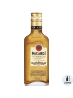 Bacardi Bacardi Gold Rum 80Proof 200ml