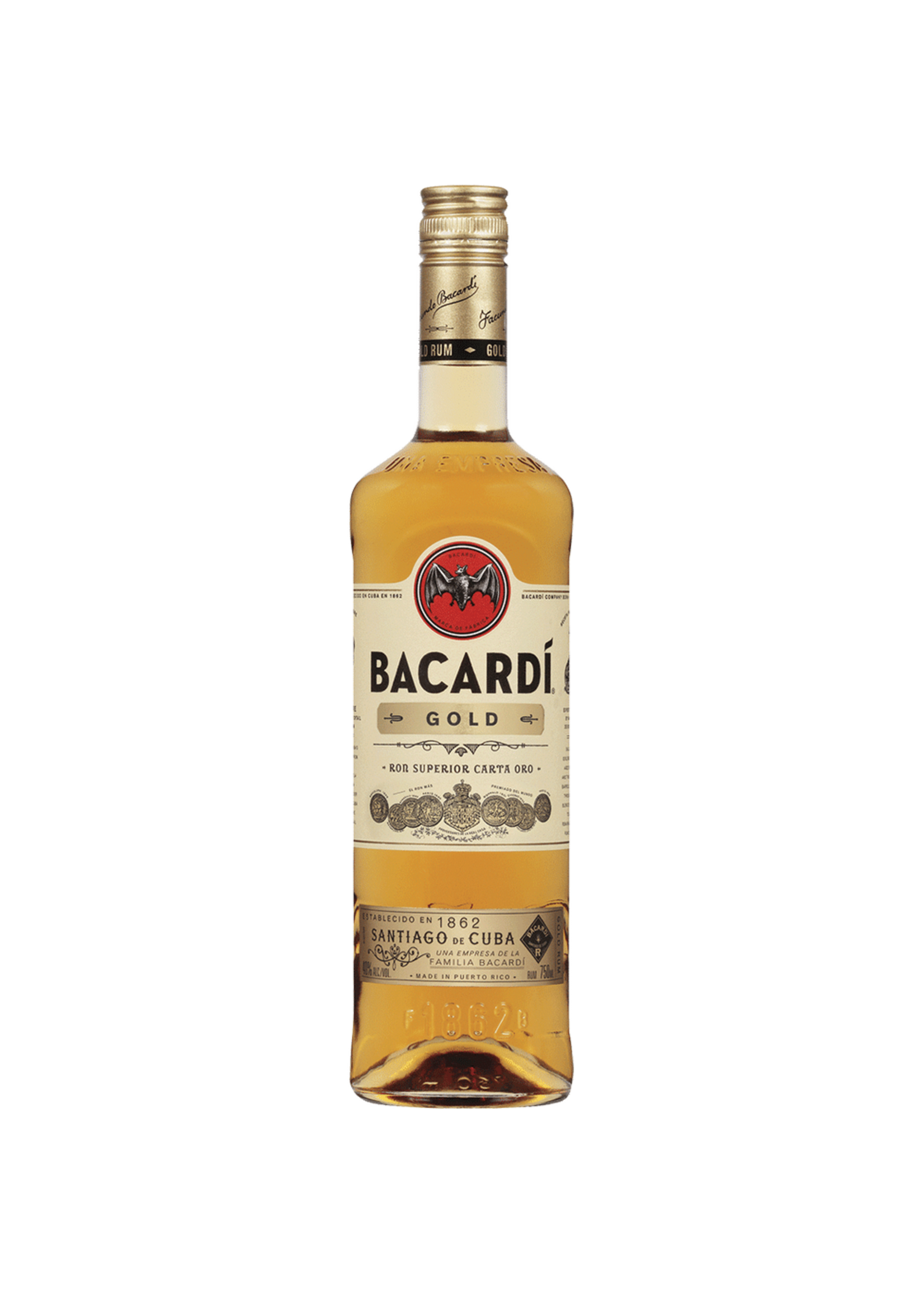 Bacardi Bacardi Gold Rum 80Proof 750ml